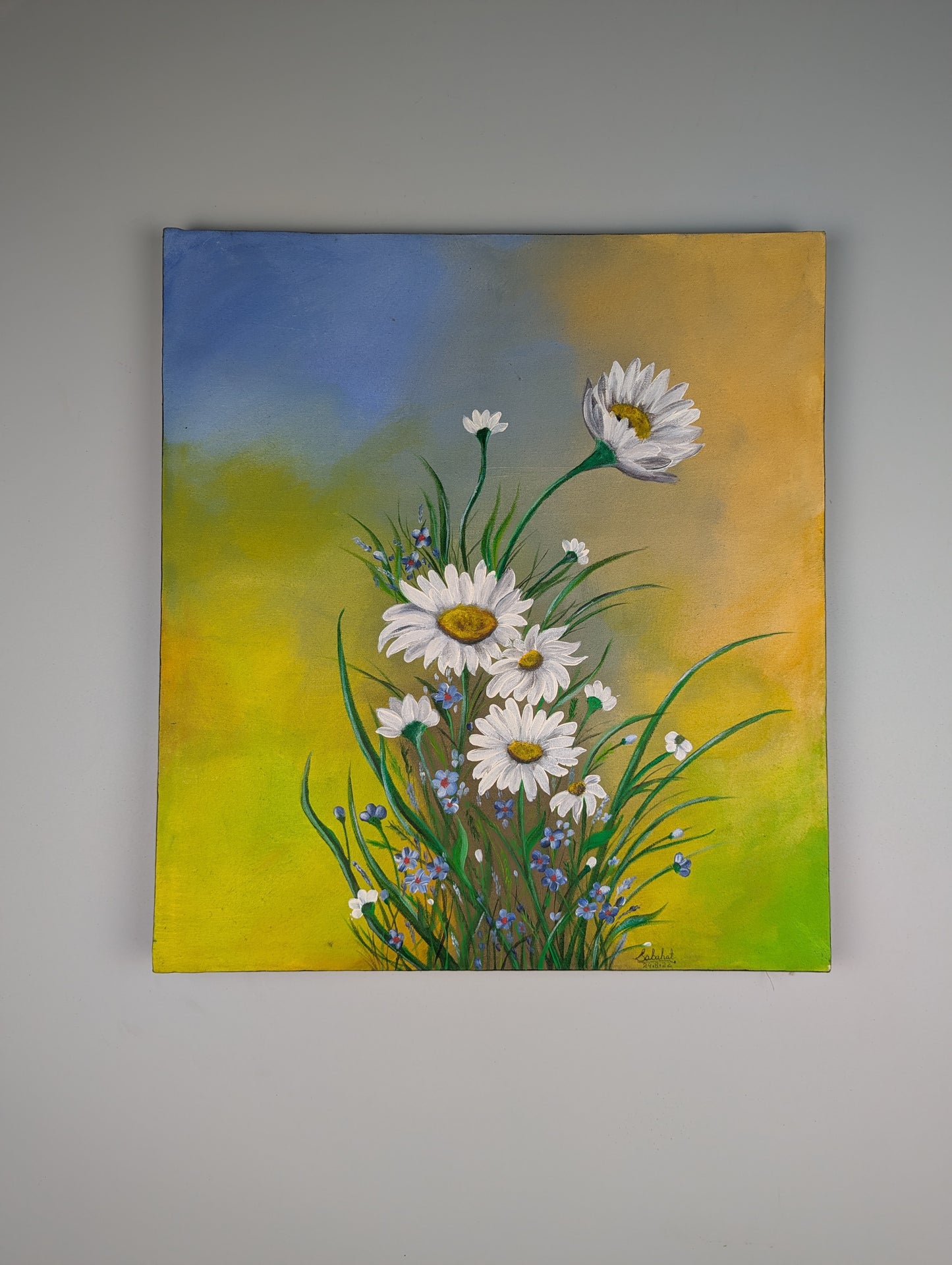 DANCING DAISIES ON A SUMMER DAY